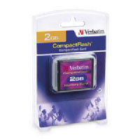 Verbatim CompactFlash 2GB Memory Card (47012) Verbatim CompactFlash 2GB Memory Card (47012)
